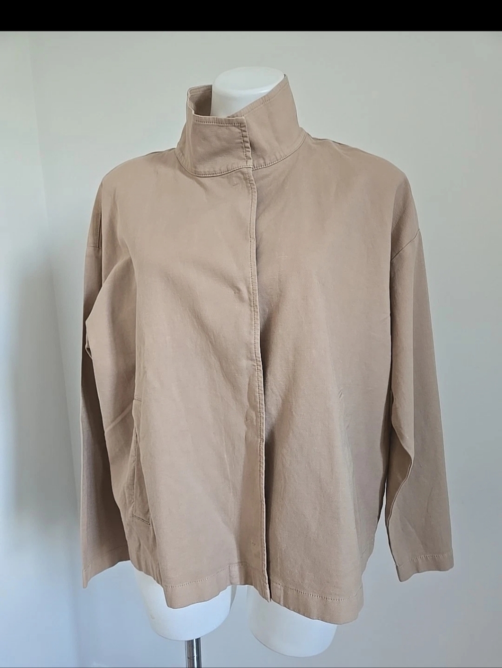 Eileen Fisher Cotton And Hemp   Jacket